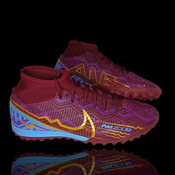 Nike Kylian Mbappe x Mercurial Superfly 9 GS Club FG MG Cleats Sz 8 - Picture 2 of 15